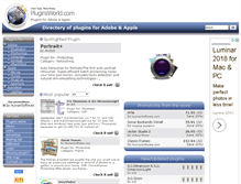 Tablet Screenshot of adobe.pluginsworld.com